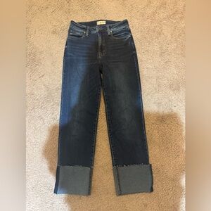 Kut from the Kloth Fay High Rise Ab Fab Women's Dark Blue Jeans